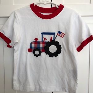 Kelly’s kids Patriotic Tractor T